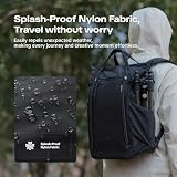 PGYTECH OneGo Roamer Plecak Fotograficzny 18L, Wodoodporny Casual Tote z Dwoma Sposobami Noszenia, do Aparatów DSLR/Bezlusterkowych, Drona DJI Mavic, MacBook Air 15", Uchwyt na Statyw (Zielony)