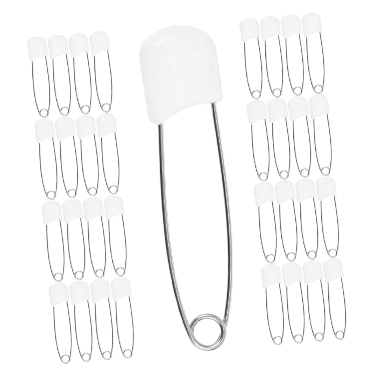 Sosoport 5 Sätze Sicherheitsnadeln Für Junge Mädchen Hochwertige Stoffwindeln DIY Bastelbedarf Rostfreie Pins Für Babybekleidung Und Mehr Für Kreative Projekte 60 Stück * 5