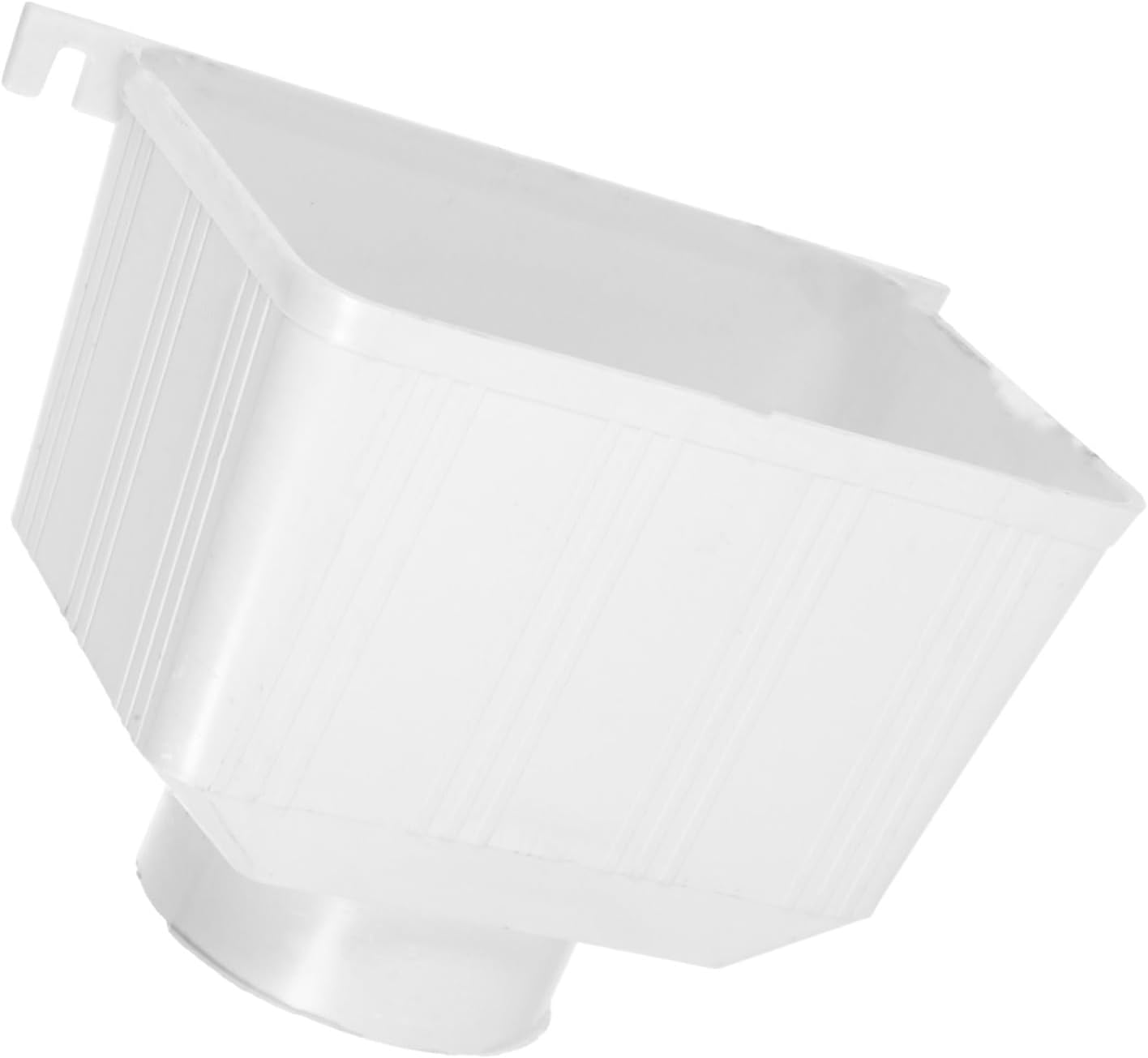 3pcs Rain Gutter Downspout Connector Plastic Gutter Pipe Adapter Downspout Drainage Fitting