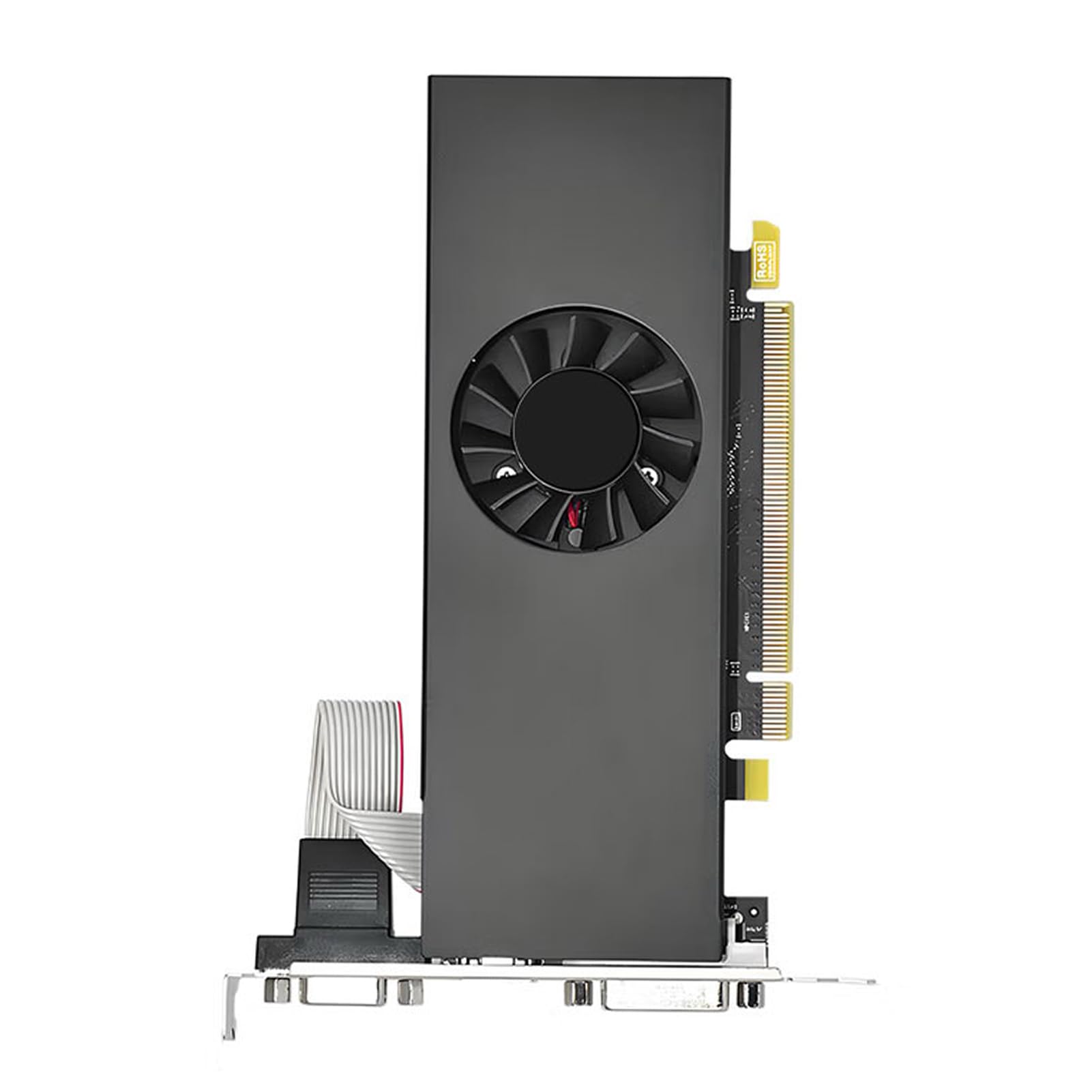 Jectse Karta Graficzna 8G DDR5, 128-bitowa Niskoprofilowa Karta Graficzna, Procesor Graficzny 1183 MHz dla Komputera PC z Interfejsem Multimedialnym HD Port DVI do Pracy, Komputerowa o Niskim