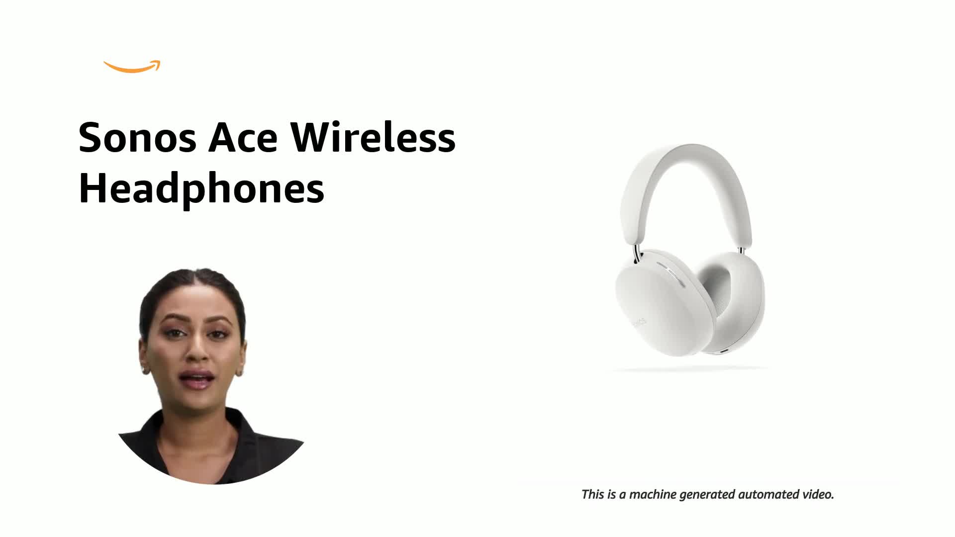 【極美品】SONOS Ace Sonos Ace Wireless Noise-Canceling Over-Ear Headphones (Soft White