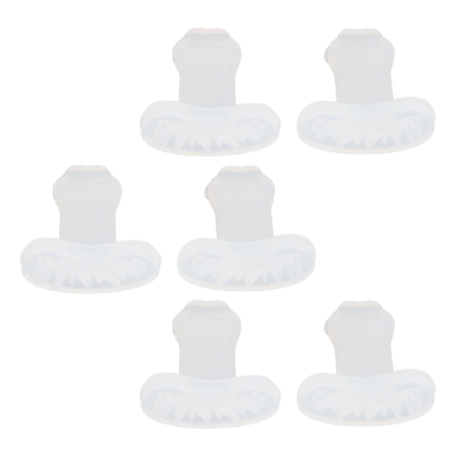 Lower Lash Stamps Tool, 3 works Lower Lashes Extensions Stamp Reusable Soft Silicone Eyelash Stamp Tool with Handle for Beginners - Image 2