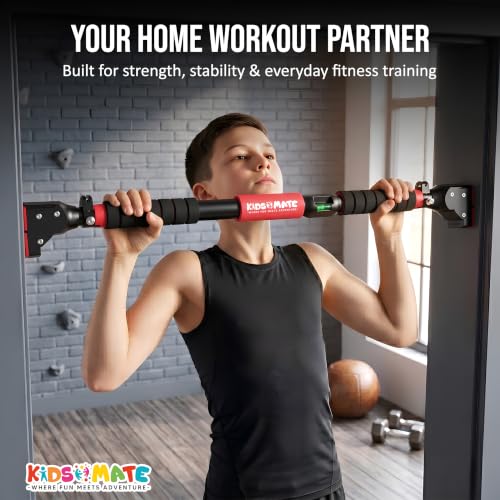 Image of Kidsmate Hanging Rod and Pull Up Bar for Kids & Adults | 200 Kg Capacity