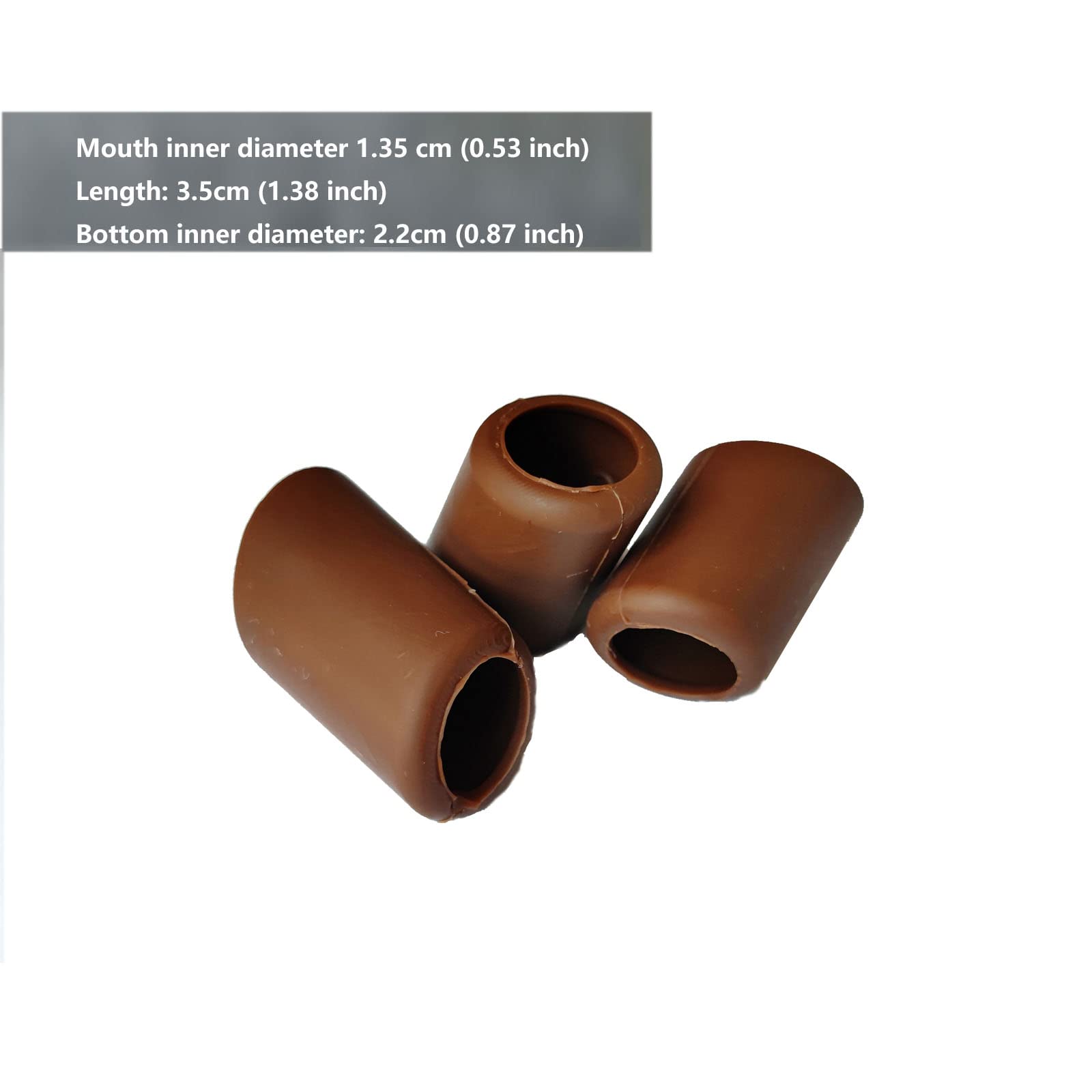 Lot De 2 Protège-becs Silicone Pour Théière Ciieeo - Anti-gouttes, Protection Chaleur, Couleur Café - 4