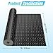 4 x 7 FT Garage Floor Mat, Diamond Plate Rubber Flooring Roll, PVC Garage Flooring Rolls for Under Car, Large SUVs, Pickup Truck, RV, Gym