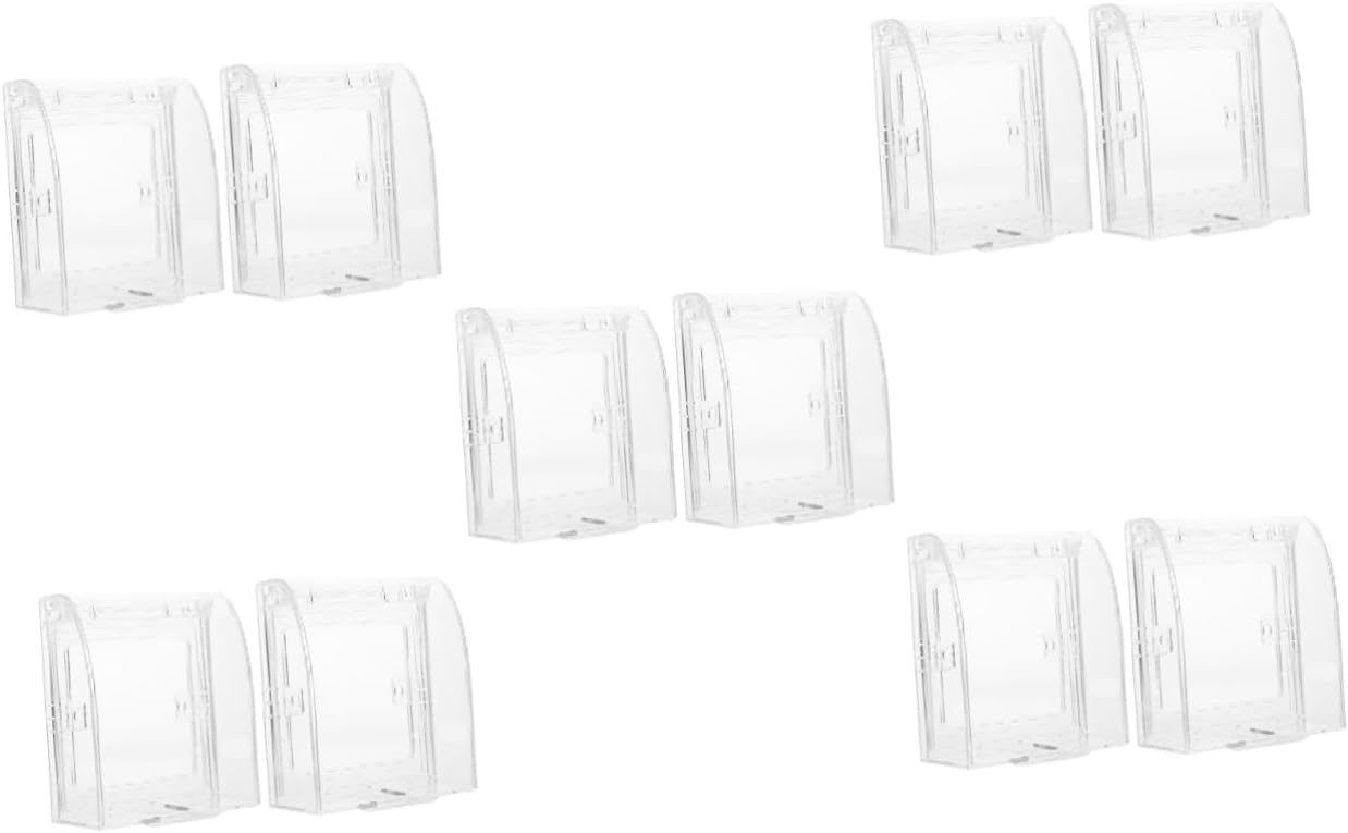 10pcs Wall Socket Covers Babyproof Outlet Protectors for Boys and Girls Safety Switch Plate
