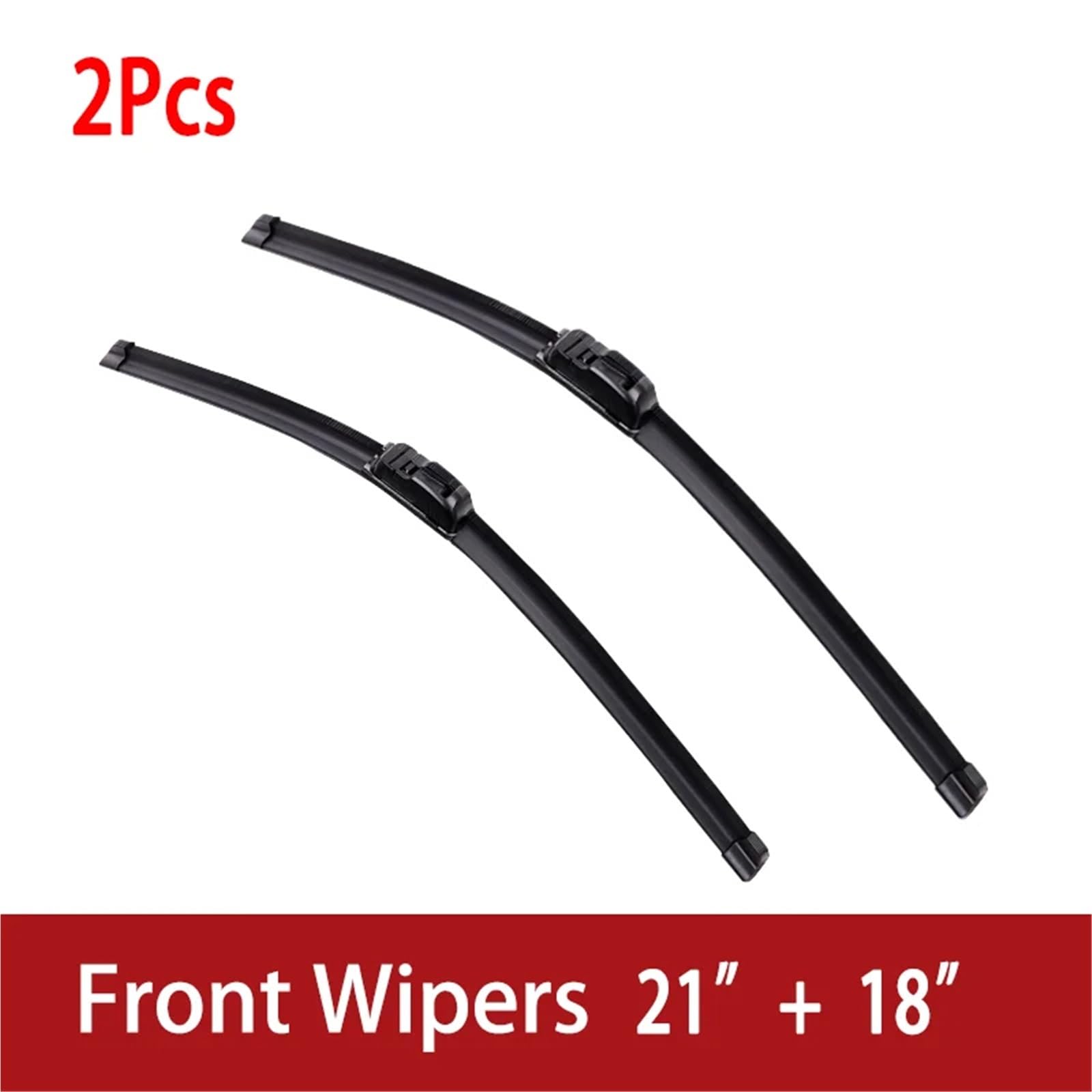 Limpiaparabrisas Delantero Para Coche Compatible Con Nissan Para Micra Para K12 2002 2003 2004 2005-2010 Limpiaparabrisas De Coche Para Tipo U Goma Suave Sin Hueso HD Silencioso 21"+18"