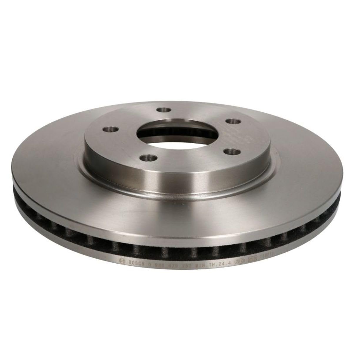 BOSCH Set Dischi Freno BD1613 - Dischi Freno Solidi di 275.7 mm - Asse Anteriore - Conformi al regolamento ECE-R90 - Lunga Durata, Anticorrosione Avanzata - 2 Dischi
