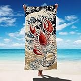 【SECADO RÁPIDO Y SUPERABSORBENTE】: Las toallas de playa se secan tres veces más rápido que las toallas normales. Sus fibras absorben el agua y la humedad en un instante, dejándote seco y listo para usar. Ya sea después de nadar, surfear o bañarte, te secará rápidamente y te mantendrá fresco y cómodo en todo momento