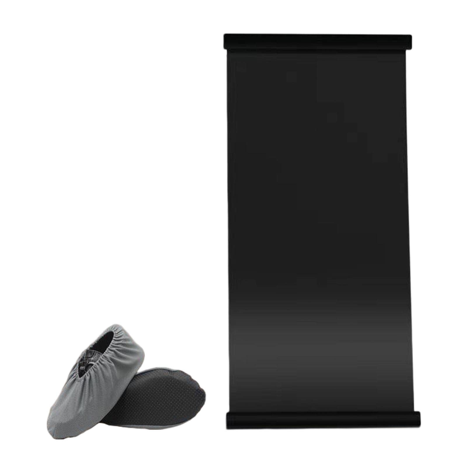 CLUB BOLLYWOOD®Yoga Slide Board Pad Portable Sliding Board for Leg Core Training Skating Black Color 1.8m|Fitness Equipment & Gear |Other Fitness Equipment & Gear|1 Slide Board