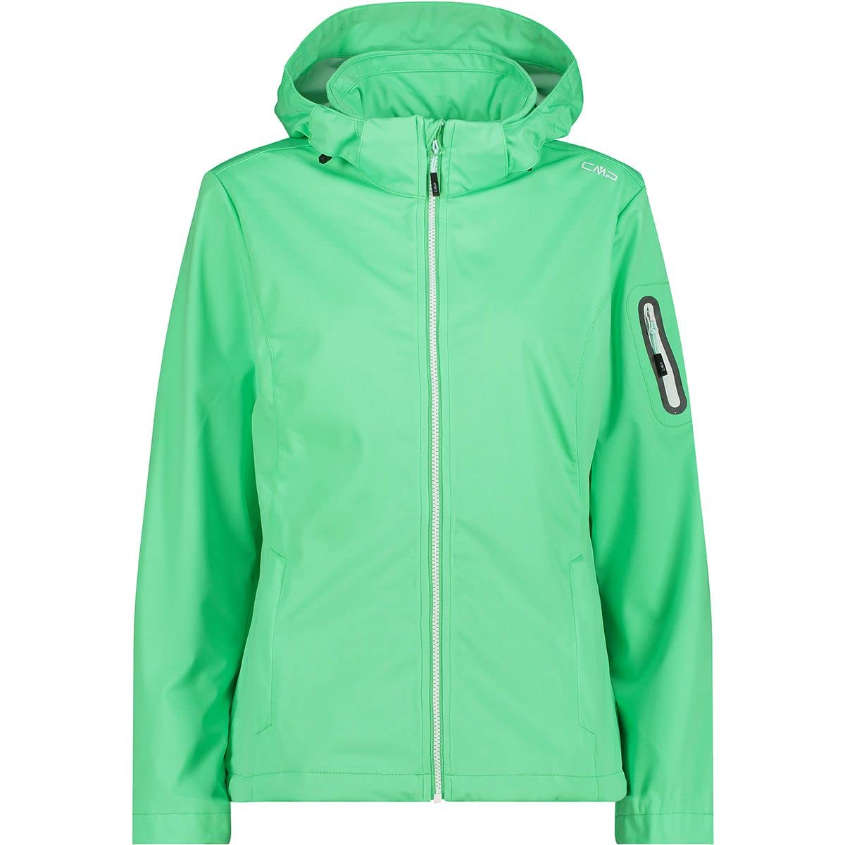 CMP Chaqueta de mujer de Softshell ligero con capucha desmontable 39A5016