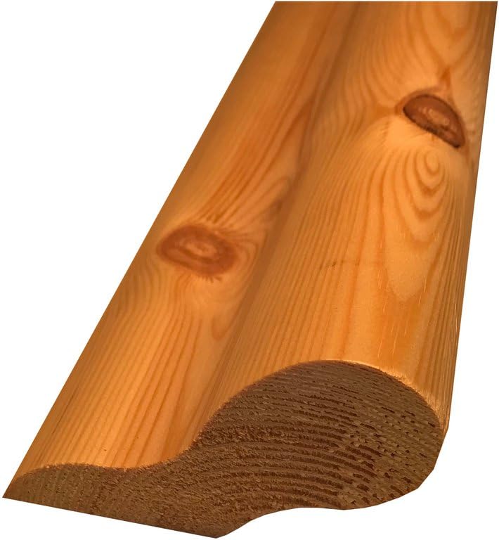 Pigsear Shaped Internal Stairs Handrail in 4m and 2.1m in Various Pack Sizes (1, 4m)