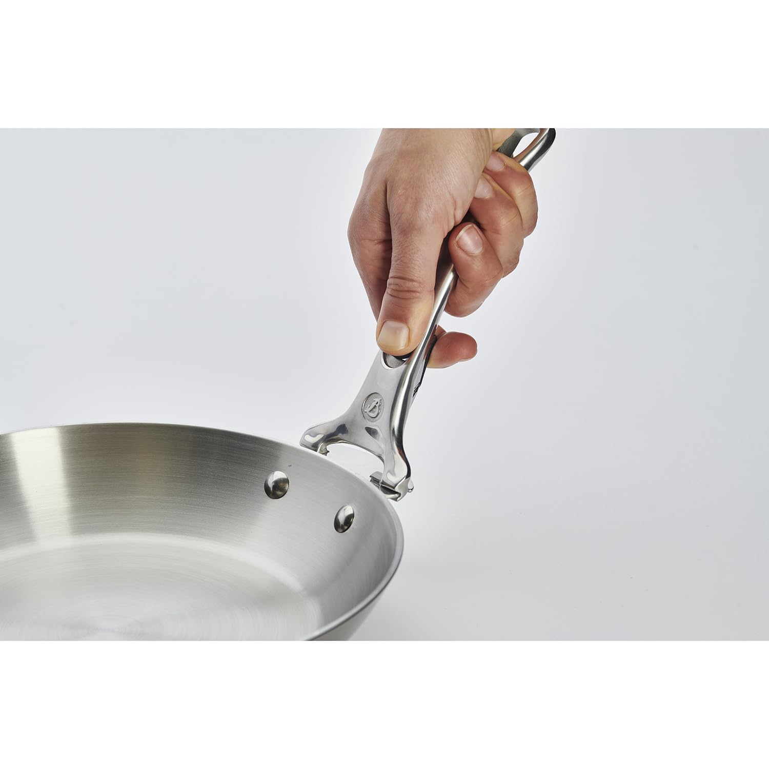 DE BUYER Maniglia rimovibile in ghisa inox LOQY