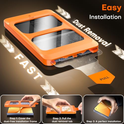 Image of TOCOL for Duo Screen Protector, Easy Installation 18 Ultra HD