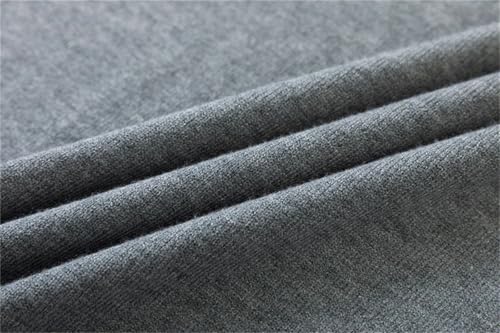 Men's High Neck Pullover Sweaters Long Sleeved Solid Sweater Soft Warm Comfortable Knitted Base Top 6