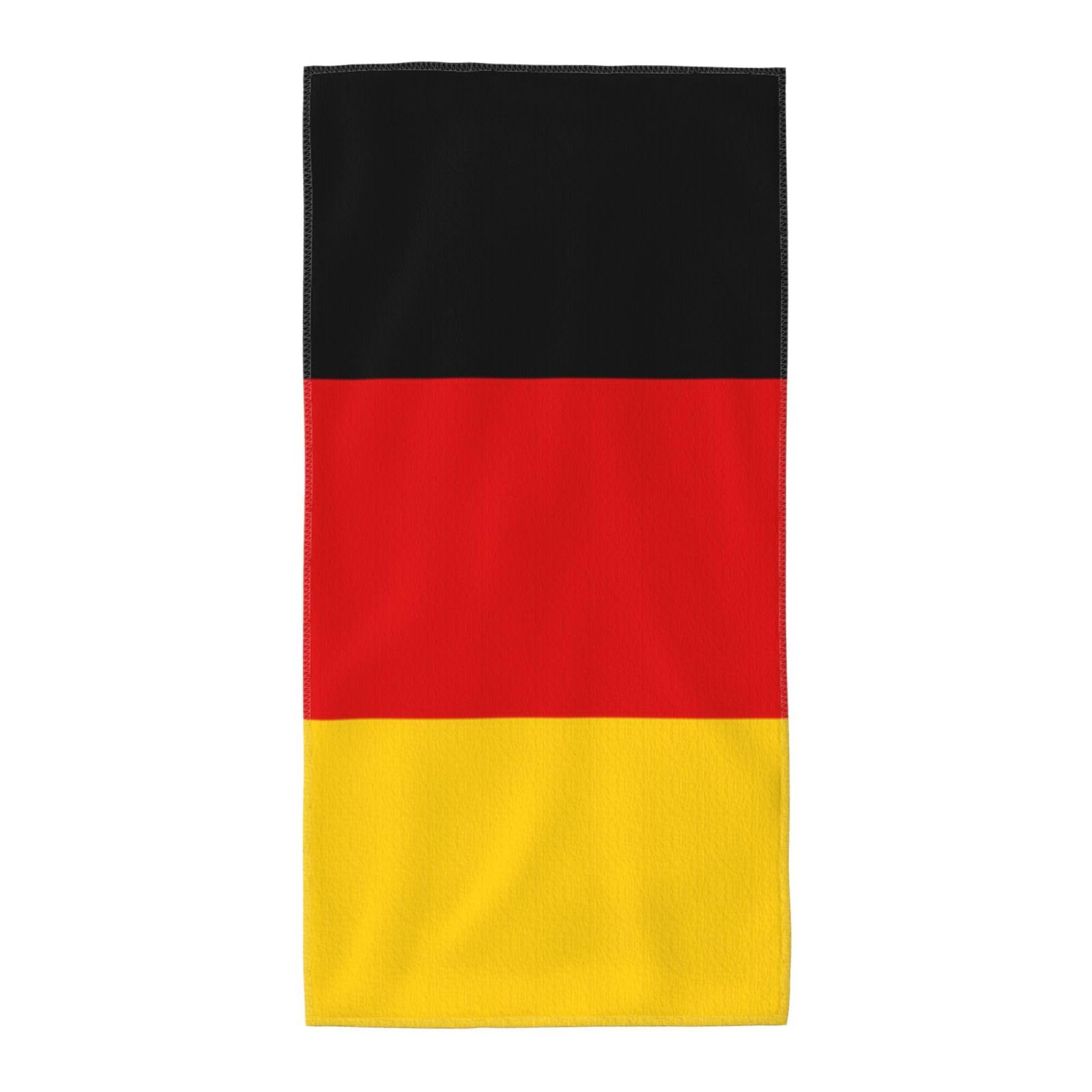 German Flag Fashion Printed Long Bath Towel For Pool Side Seaside Holiday