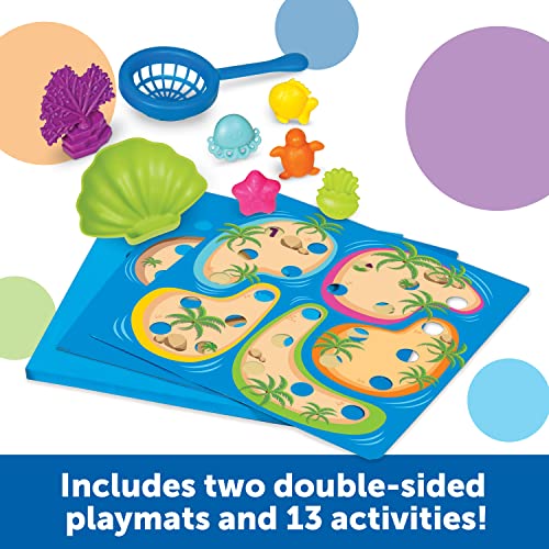 Learning Resources Under The Sea Sorting Set - 46 Pieces, Age 3+ Toddler Activities, Educational Toys Set, Color Teaching Toys #TOP2