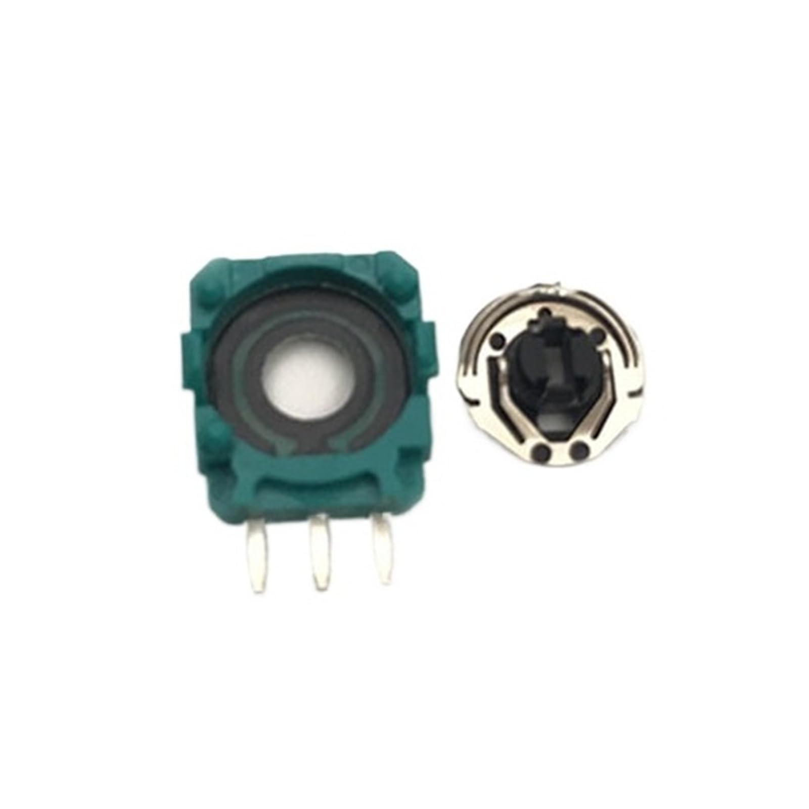 500 Pezzi Potenziometro 3 D Analog Micro Switch Button Sostituzione per 4 Controller 3 D Thumbstick Axis Resistors (Oro)