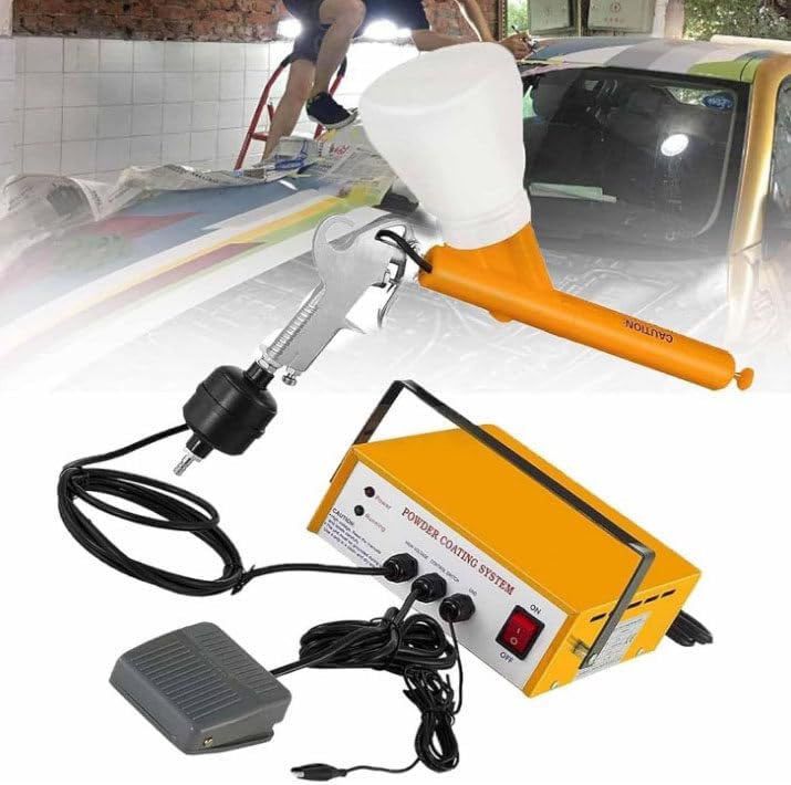 Powder Coating Gun, Electrostatic Powder Coating Machine Spray Gu...