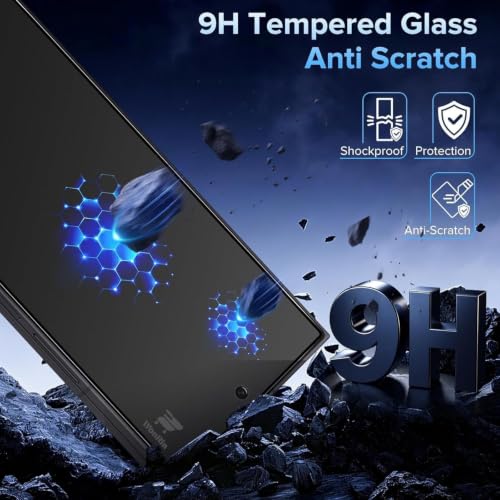 Image of Pack 1- Matte Screen Glass Protector for Samsung Galaxy Z Fold 8 Wide 5G Matte Tempered Glass Edge to Edge [Anti-FingerPrint | Anti-Glare] - installation Kit