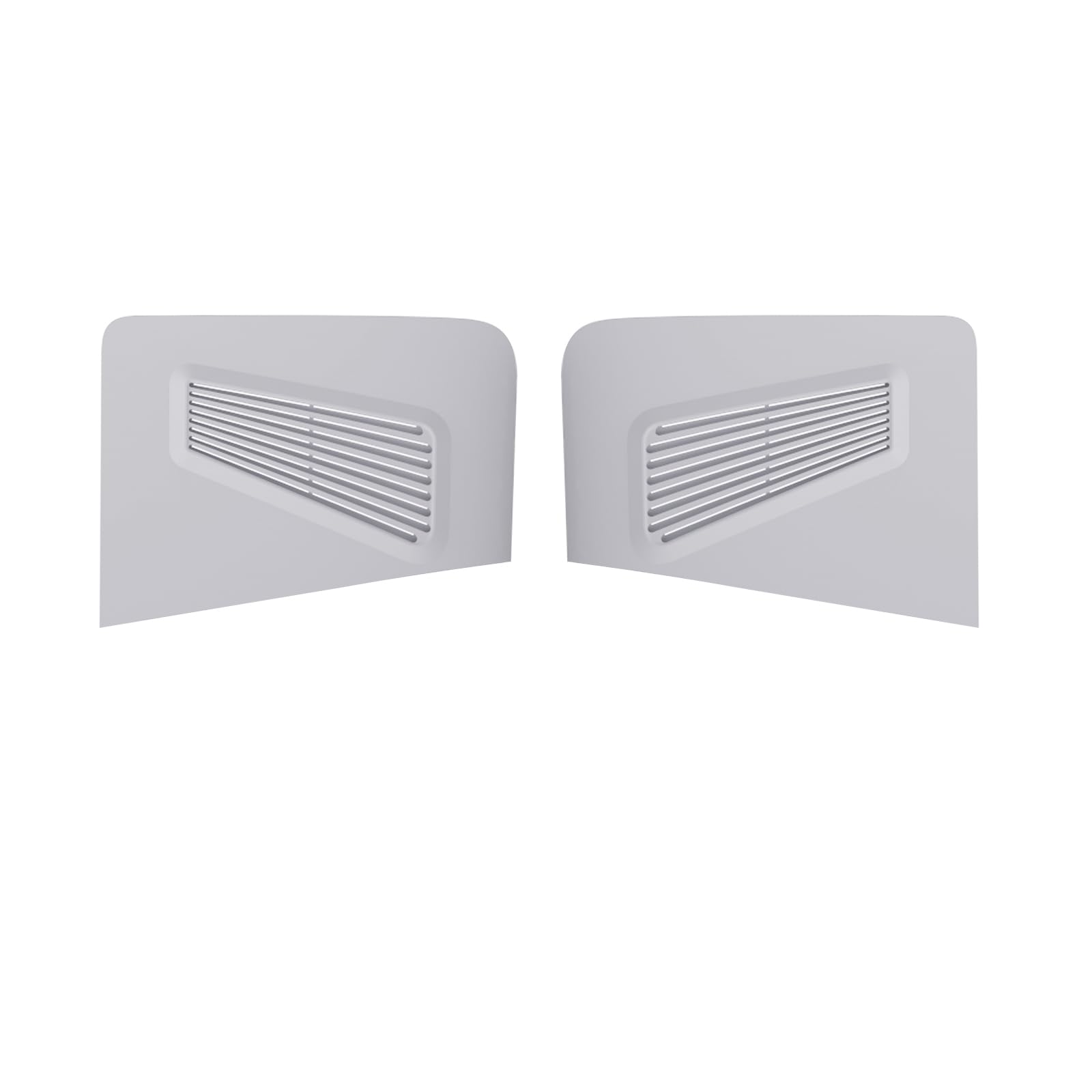 Façade Supérieure pour PS5 Pro, Panneau Avant Panneau Arrière Plaque Frontale, Boîtier Anti-poussière Boîtier de Remplacement (Blanc)