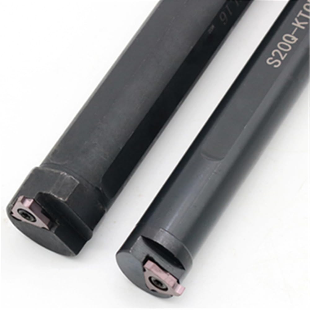 Barra de corte for torneado y mecanizado de ranuras internas KTGFR KTGFL, 16, 20, 25 y 32 mm, portaherramientas de ranurado superficial for inserto TGF32R y TGF32L.(S16N-KTGFR16)