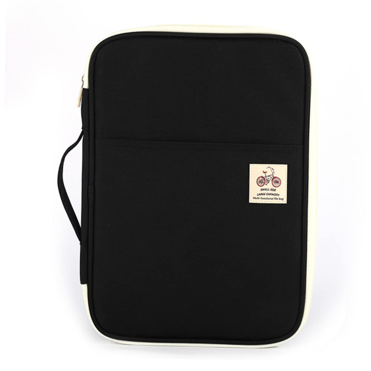 Uonlytech Borsa Porta Documenti A4 Multifunzione Oxford per Uomo e Donna, Organizer Portfolio Portatile per Viaggio di Lavoro e Ufficio