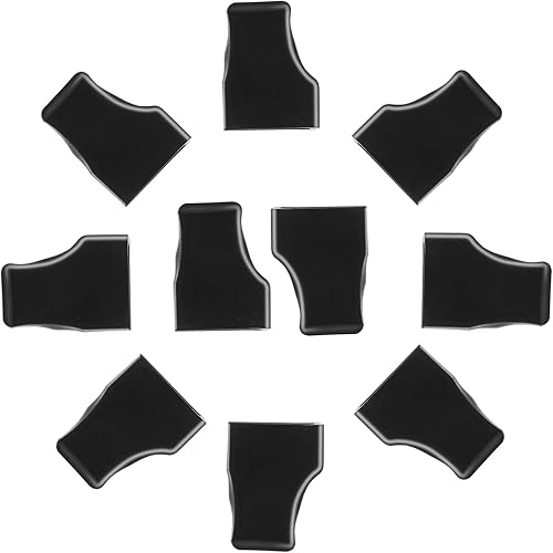 Miniatura 7 de Zhehao 20 tapas de goma para bomba de jarabe de café, tapas de goma para bomba de jarabe, dispensador de vertido, botella de licor de aceite, Negro