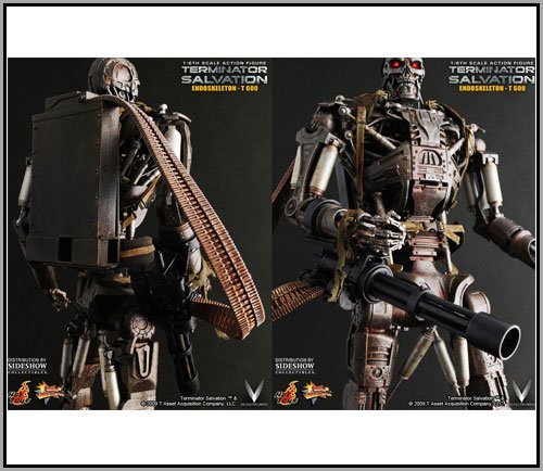Sideshow Hot Toys Action Figure Terminator Salvation: 1/6 Scale T