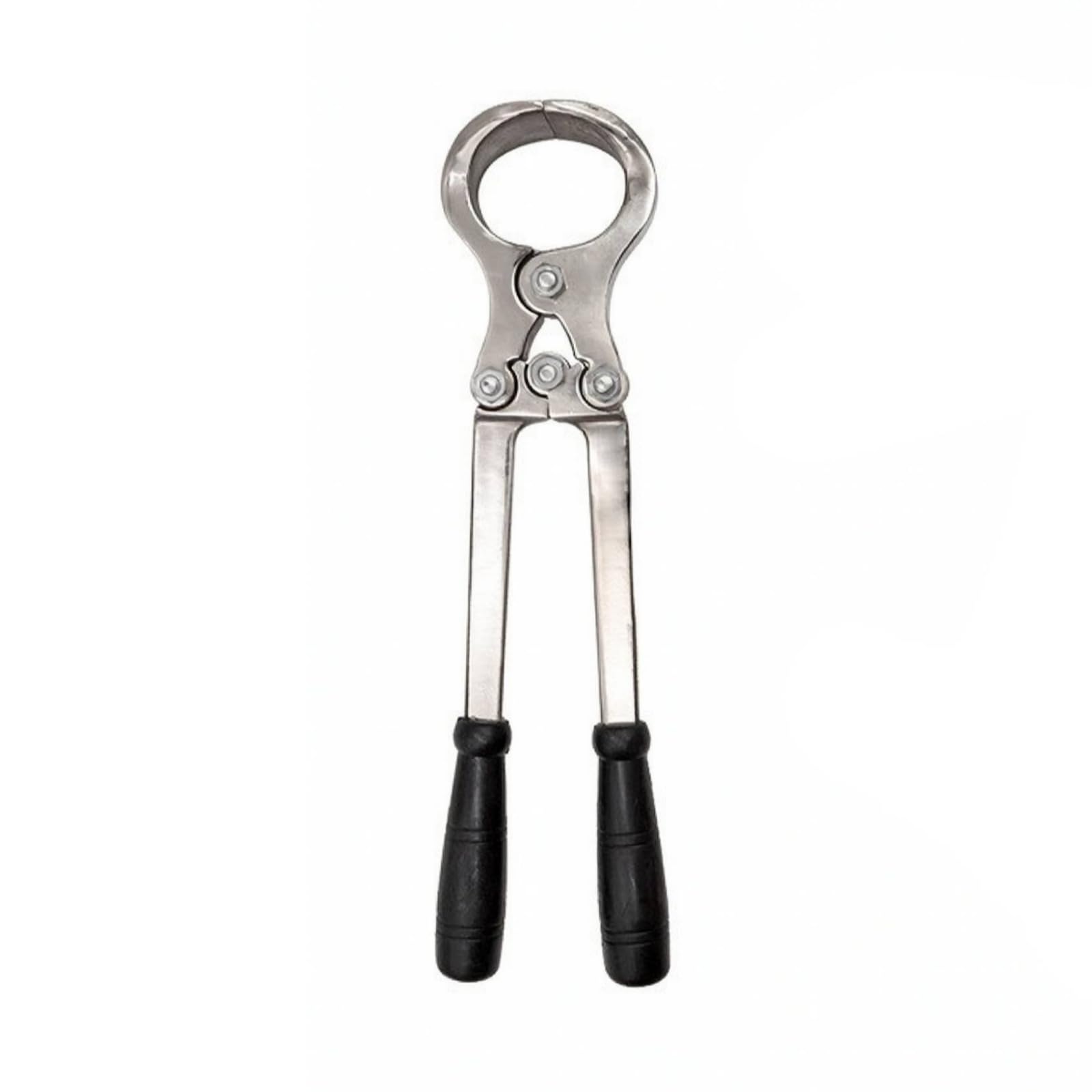 Baoblaze Atzzo Castratore Professionale per Ovini con Leva Lunga E Impugnatura Nera Antiscivolo in Acciaio al Carbonio Adatta per Mestiere Agricolo