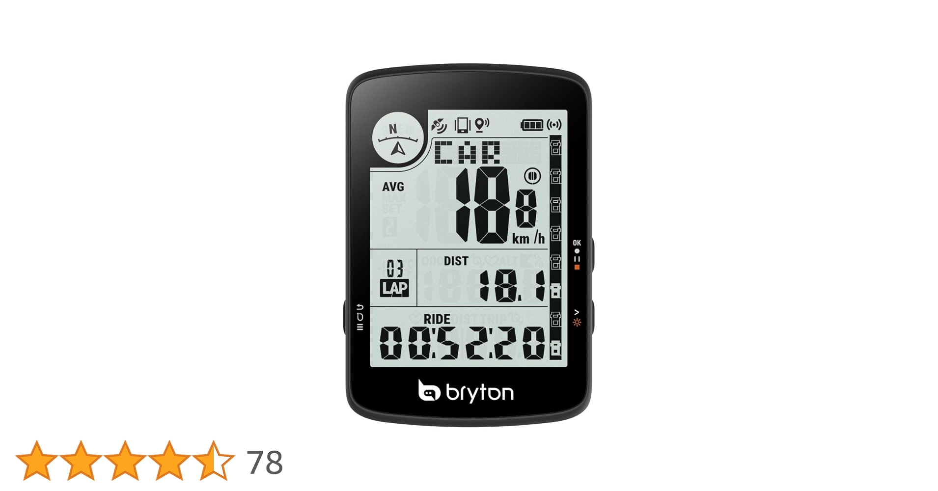 Amazon | ブライトン Rider17 E(本体のみ) GPS | ブライトン(Bryton