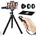 Produktbild CamKix Smartphone Fotografie-Set - Flexibles Handystativ, Kameraverschluss mit Bluetooth-Fernbedienung und Objektivset 3in1 - Universelle Octopushalterung- Fischauge, Makro- und Weitwinkelobjektiv