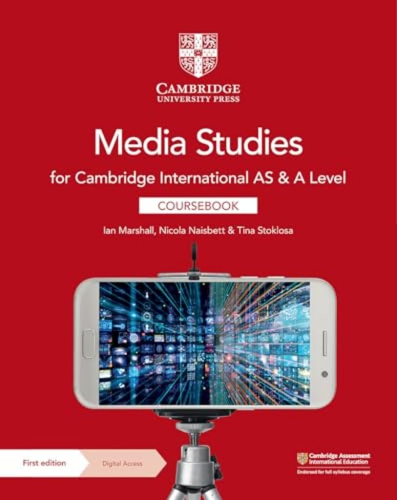 Cambridge International AS & A Level Media Studies. Coursebook (Carta + Digitale con Licenza 2 anni). Per le Scuole superiori. Con espansione online