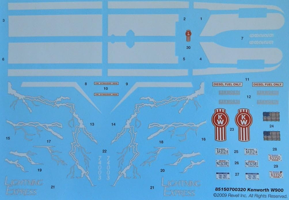 Revell Kenworth W900