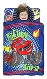 Blaze the Monster Machine Toddler Nap Mat, Blue/Red
