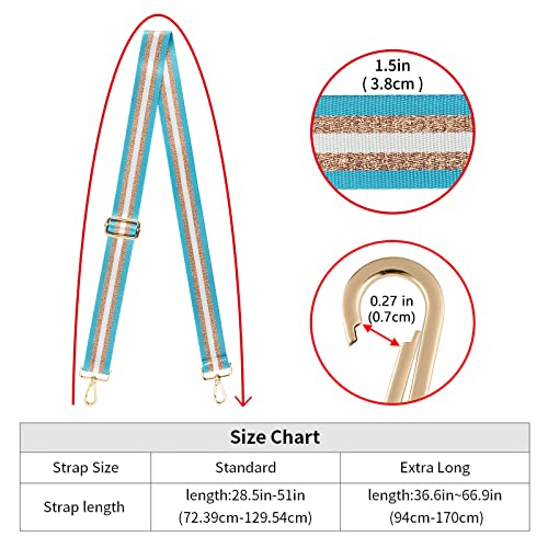 Image of ZOOEASS Wide Shoulder Strap Adjustable Replacement Belt Crossbody Canvas Bag Handbag