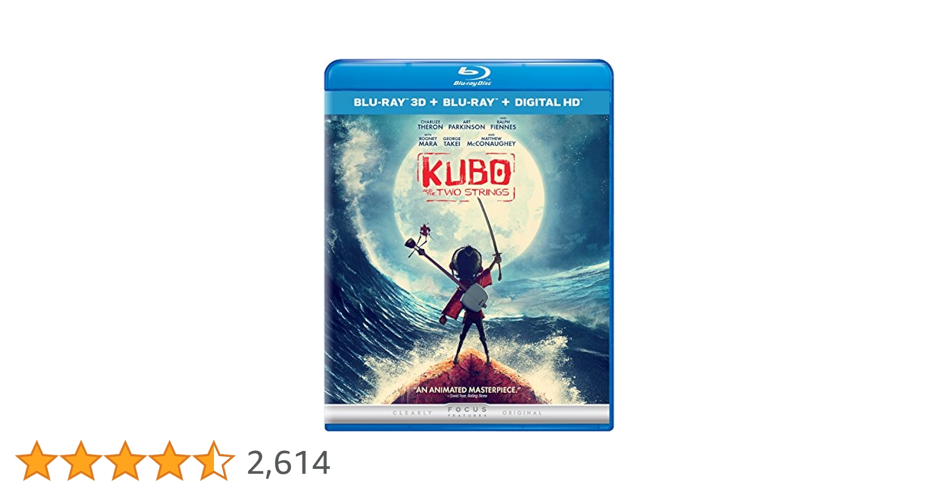 Amazon.co.jp | Kubo and the Two Strings [Blu-ray] [Import
