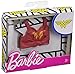 Barbie Clothes: Wonder Woman Character Top Dolls, Red & Gold Striped Tank with Logo Graphic, Gift for 3 to 8 Year Olds