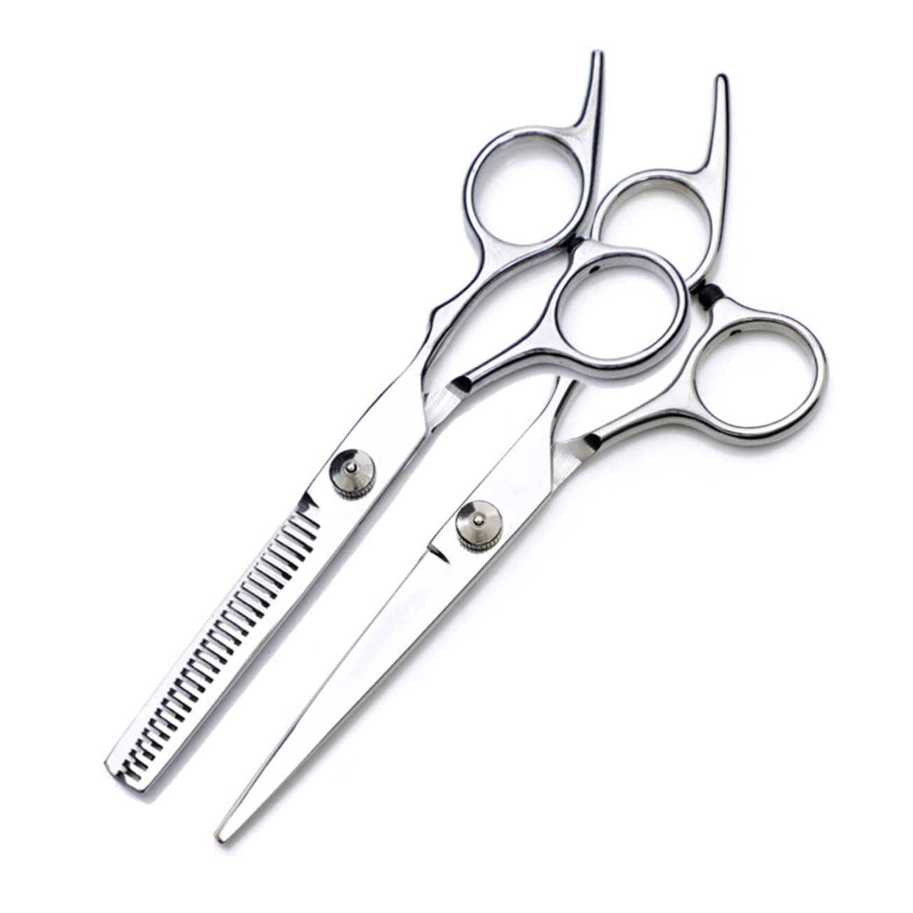 DOITOOL Tijeras Peluquería Tijeras De Dientes De Barbero Herramientas De Pelo Acero Inoxidable Resistente Duradero Profesional