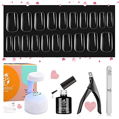 Beetles Nail Extension Kit with UV Lamp Cover