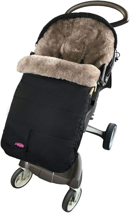 Chanceliere Pour Bebe 100 Peau De Mouton Australien Pour Tous Les Types De Poussettes Poussettes Sieges Auto Joggeurs 0 A 4 Ans Brun Without Hand Muff Amazon Ca Bebe Et Puericulture