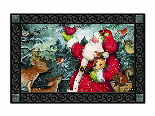 Magnet Works MAIL15013 Birdhouse Santa Mat Mate