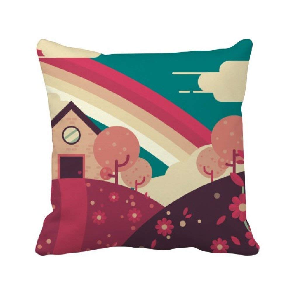 Housse de coussin carrée avec fermeture invisible pour canapé