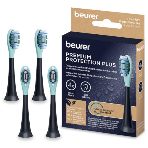 Beurer SC Protection Plus tĂŞtes de brosse Ă dents soniques, souplesse douce