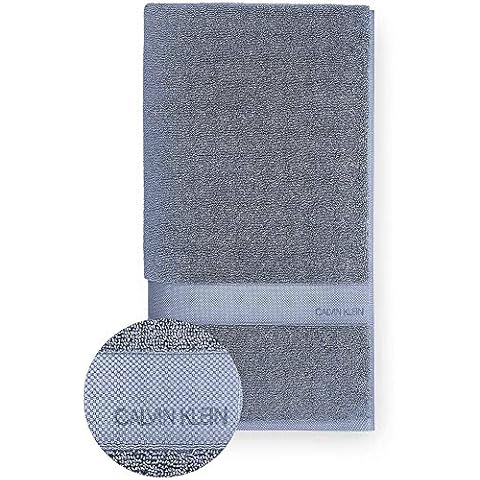 Toalla de Mano Calvin Klein Tracy, Cotton, Azul Polvo Cover