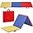 Exercise Mat 2\'x6\'x1.6 Gymnastics Mat 3 Folding Gymnastics Tumbling Mats 1.6 Thick PU Leather Yoga Mat Portable With Carrying Handles for home Workout outdoor Yoga Pilates