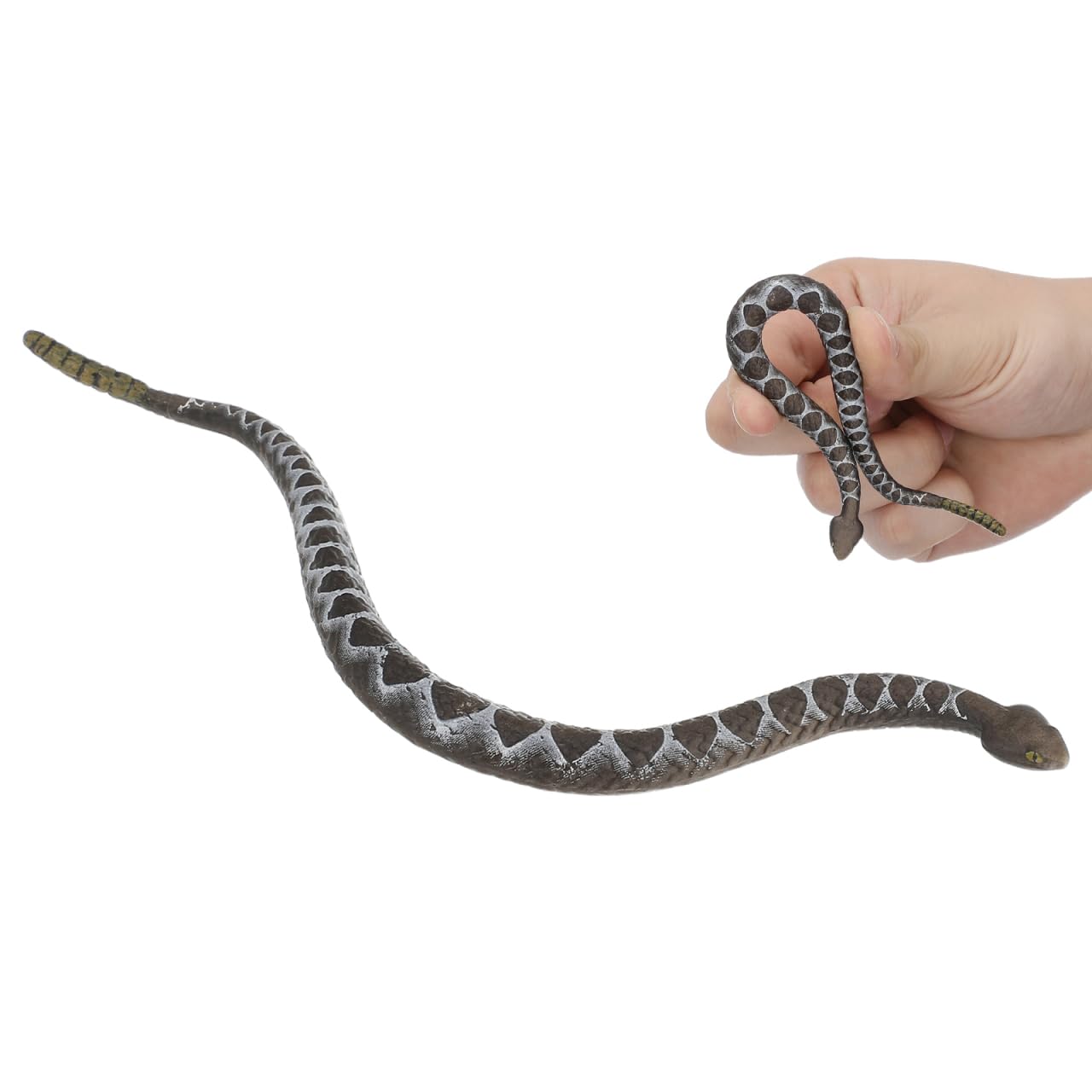 Amazon.com: Sewroro Rubber Rattlesnakes Realistic Fake Rattle