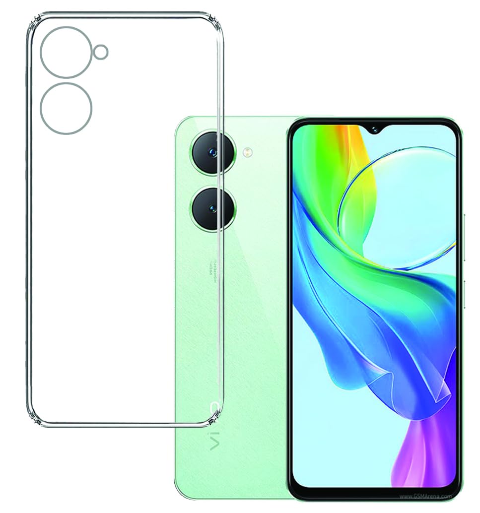 Pinaaki Enterprises Vivo Y18E Back Cover | Slim Soft Back Case for Vivo Y18E (Transparent) (B0D3X9GJM8) Amazon Price History, Amazon Price Tracker