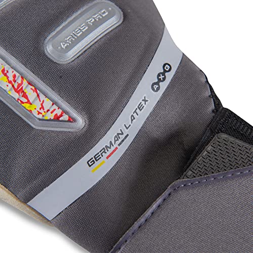 Rinat Aries Pro 2023 Goalkeeper Glove Free Pin! (Grey, 9) #TOP1