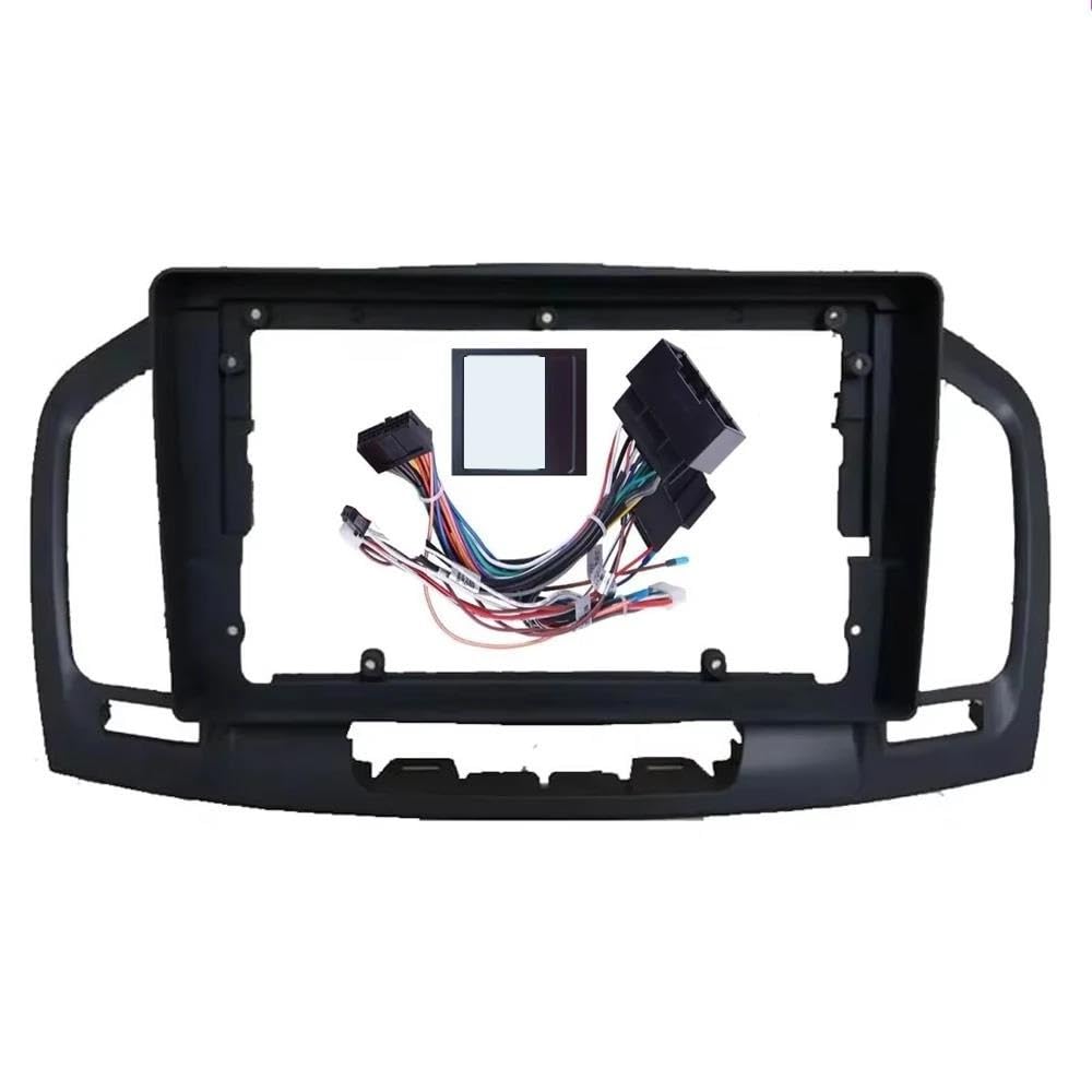 Car Radio Panel 9 Inch Car Frame Fascia Adapter Android Radio Dash Fitting Panel Kit For Buick For Regal For Opel For Insignia 2009-2013 RESPUNEKBAH(Frame set)